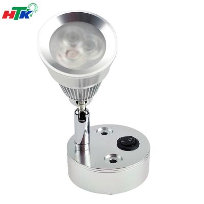 China Factory Best Price 3W 300Lm Boat Lights/Wall Light/Caravan 12 Volt RV Porch Light Fixtures HTK-RDL005 for sale