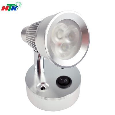 China High Brightness 3W 300Lm Boat Lights/Wall Light/Caravan Led Interior Trailer Camper Lighting Fixtures HTK-RDL005 for sale