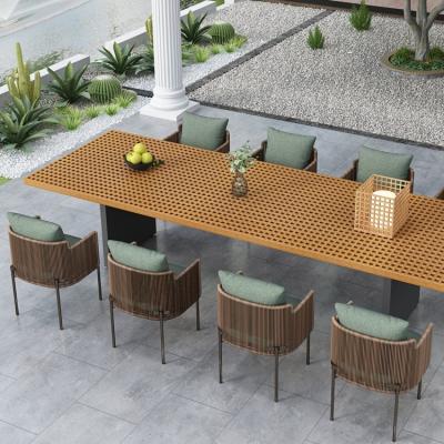 China Good Price Rattan Furniture Modern Garden Woven Chair Outdoor Restaurant Rattan Chair for sale