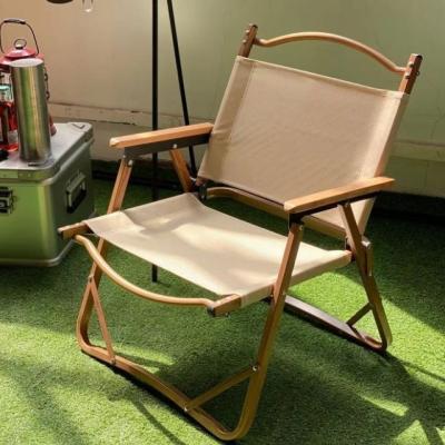 China Manufacture Supply Modern Stackable Wood Kermit Picnic Chair Outdoor Folding Camping Chair for sale