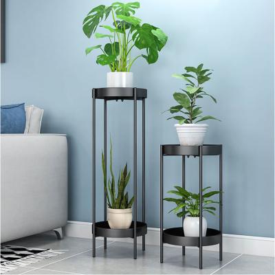 China Contemporary Metal Shelves for Flower Decoration Wedding Home Iron Metal Plant Stand with Flower Plant Pot and Pot Rack for sale