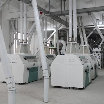 China food & Beverage Plant Corn Flour Mill Machinery 20T-100T High Quality Corn Flour Mill For Industry for sale