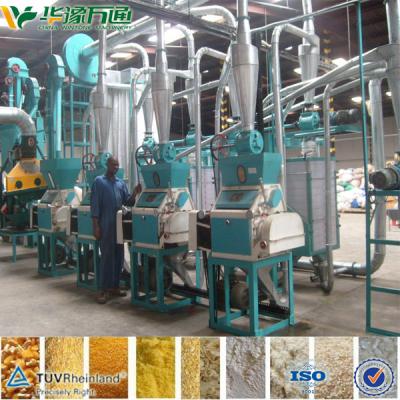 China Hot Sale in Zambia Maize White Maize Milling Machine 10-200T/D for sale