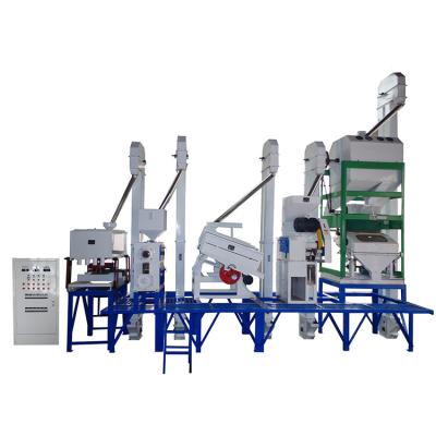 China New Product 30TPD Structure Compact Rice Milling Equipment / Rice Milling Plant Complete Set for sale