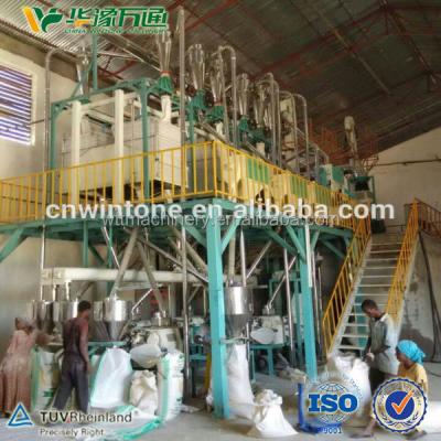 China Factory Price Durum Wheat And Soft Semolina Wheat Flour Making Machine According To Capacity for sale