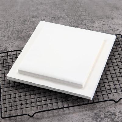 China Factory Direct Cheap Waterproof China Square Virgin Oilproof Waterproof Wood Pulp Baking Paper for sale