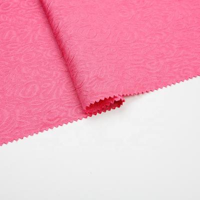 China New Design High Quality Plain Jacquard Plain Jacquard Memory JBS2299N 100% Polyester Fabric for sale