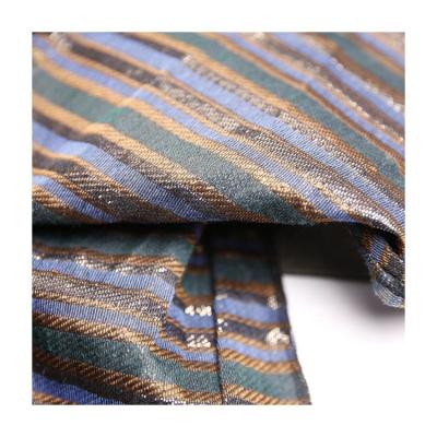 China TMJ982-L China Wholesale Custom Elastic Spun Line Jacquard Suit Spun Polyester Fabric for sale