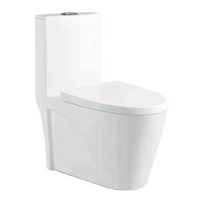 China Chinese Factory Exports Cheap Thin Covered Panel Double-flow Bathroom Straight Rush-Type Toilet 002 for sale