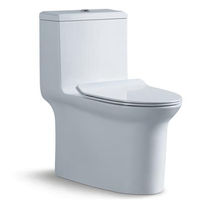 China Hot Selling Double-flow Solana 8404 Mode Mute Water-saving Siphon Large-impact One-piece Toilet for sale