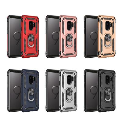 China Fanshion Grade Armor PC 360 Rotation Ring Shockproof Protection For Samsung S10 S20 A50 A71 Note 20 Phone Case for sale