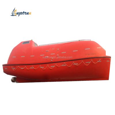 China Manufacturer lifesaving marine use totally enclosed fiberglass lifeboat for sale CCS certificate for sale