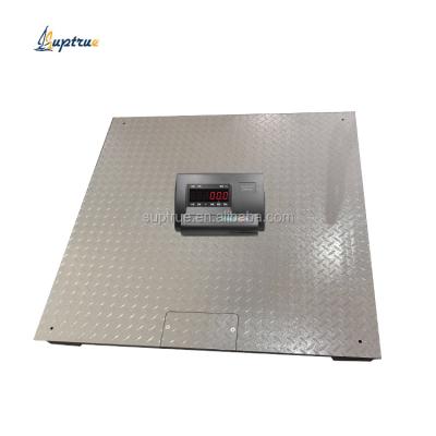 China High Precision Suptrue 1000kg Digital Weight Scale Machine Platform Floor Scale for sale