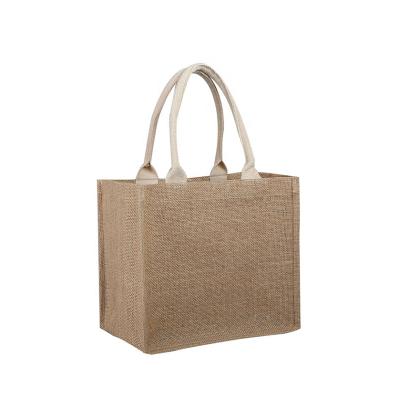 China Fold Ready To Ship Wholesale Insulated Jute Packaging Bag for sale