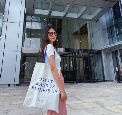 China OEM/ODM China Wholesale Factory Custom Eco Friendly Shopping Cotton Handled Canvas Tote Bag for sale