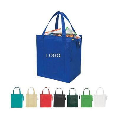 China Wholesale Reusable Ecologicas Reusable Ecological Bolsas Handled Non Woven Bag for sale