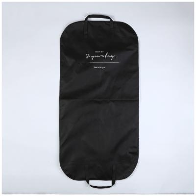 China Customizable Non Woven Handled Garment Suit Bag for sale