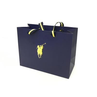 China Fashion Paper Handled Shopping Bags For Gift for sale