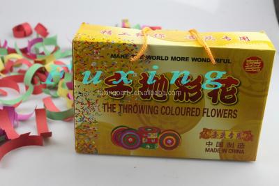 China Party& Festival Stuff Hot Pitch Colored Flowers Party Popper Paper for sale