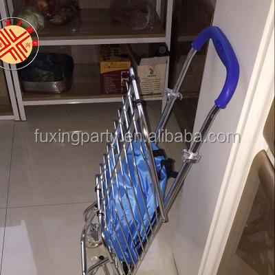 China Durable Aluminum Climb Staircase Shopping Trolley for sale