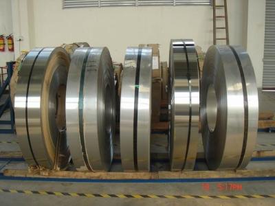 China 201 202 Cold Rolled Stainless steel Strips, precision Strip 0.3mm - 3.0mm BA, 8K finish for sale