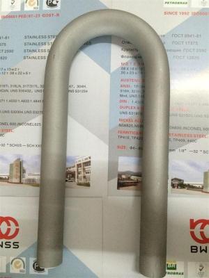 China Curvas en U del acero inoxidable de ASME SA269/de SA213 A1016, tubo del cambiador de calor en venta