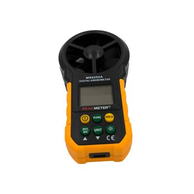 China MS6252A Portable Anemometer Digital Wind Speed ​​Air Flow Measurement Meter Handheld Backlight MS6252A for sale