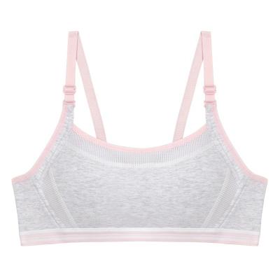 China Antibacterial Comfortable Even Sleep Vest Student Seamless Bra for sale