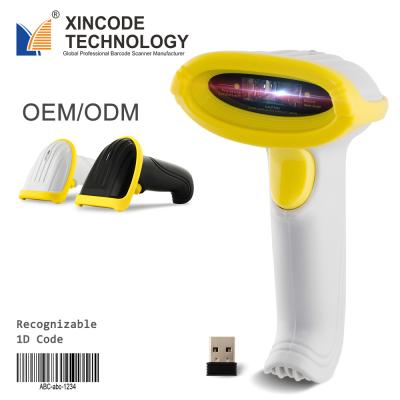 China ABS+PVC+PC Xincode Hot Sales High Resolution USB Laser 1d Wireless Handheld Barcode Scanner for sale