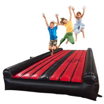 China DWF+PVC Airtrack Inflatable Gym Mat Air Tumble Track Inflatable Tumbling Gymnastics Mat For Sale for sale