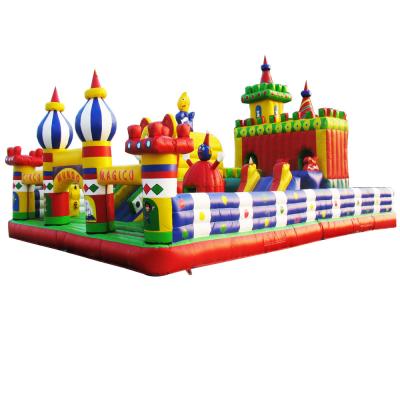 China Game For Outdoor Commercial Inflatable /Inflatable Fun Children Amusement Park /Amusement Park Inflatable City for sale