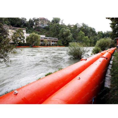 China Flood Control Barrier Flood Defense Dam Inflatable Waterproof Rubber Movable Water Injection Flood Flexible Barrier for sale