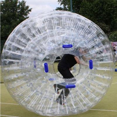 China Toy Human Inside Big Air Inflatable Human Bubble Ball Inflatable Zorb Ball For Rolling for sale