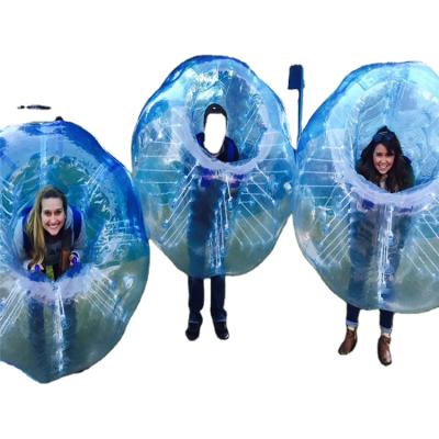 China PVC Bubble Soccer Ball 1M-1.7M Inflatable Body Toy Body Bumper Zorb For Adults And Kid for sale