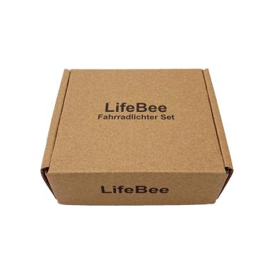 China New Recycled Rectangular Materials Brown Eco Cut Kraft Paperboard Packaging Box Folding Paperboard for sale