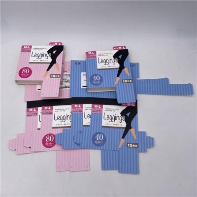 China Viable Wholesale Custom Printed Label Paper Header Card Hangs Card Packaging Socks Hang Tags for sale