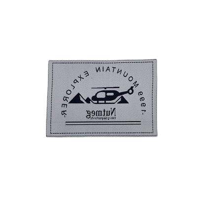 China Other Custom Cheap Damask Woven Apparel Label Neck Woven Labels For Clothing for sale