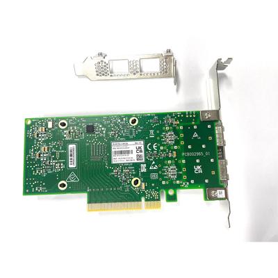 China Good Quality Server Top Selling Fiber Card 4 Port Ethernet MCX512A-ACUT Network Adapter for sale