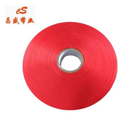 China 100% Single / Double Huzhou Sustainable Polyester Satin Ribbon Side Roll For Printing for sale