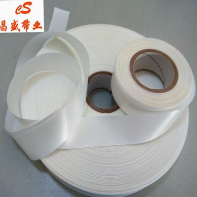 China Viable high quality custom printed ttr coated PVC empty hot melt barcode adhesive tape for sale