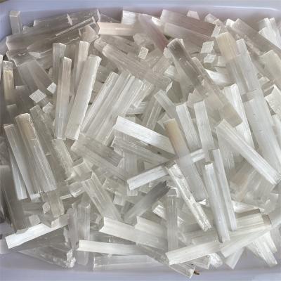 China DONGHAI Natural Selenite Stone Wholesale Selenite Energy Rough Stone Healing Crystal Selenite Wand For Chakra for sale