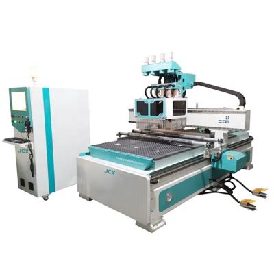 China 4 Axis MDF Woodworking Engraving Cutting Machine Becker ACRYLIC ALUMINUM WOOD 4 CNC Woodworking Machine 4 Heads Drive Woodworking Machine digital by computer for sale