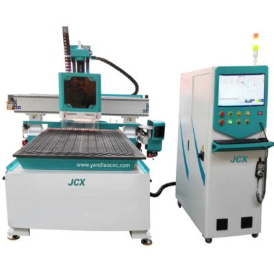 China Acrylic PVC Wood Engraving Cutting CNC Router Wood Engraving Machine For Woodworking Disc ATC Machine for sale