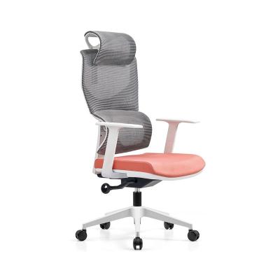 China Nylon Mesh Back Executive Height Adjustable Chair Frame Mananger Office Rotation Chair for sale