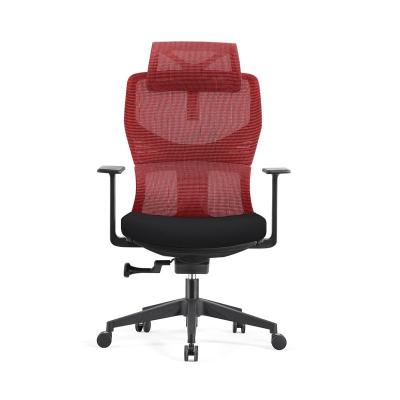 China Comfortable Office Swivel Mesh Executive Chair High Back Swivel Chair With Footrest for sale