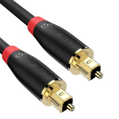 China DVD Player Syncwire 1m/3.3ft Digital Optical Audio Cable Toslink Male To Male Cord for sale