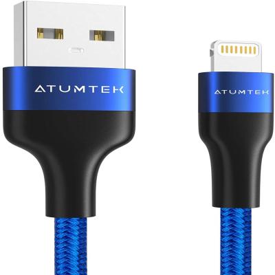 China ATUMTEK C48 USB Mobile Phone 10ft/3m MFI Certificated USB C to Lightning Cable for iPhone for sale