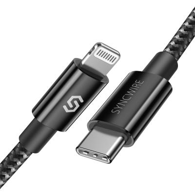 China Strong Magnetic Charging Cable Syncwire Fast Charging USB To Lightning Cable 20w Type C Connector USB Cable For Iphone Ipad for sale