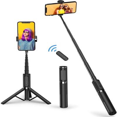 China Wireless Remote Control ATUMTEK 360 Degree Rotation in 1 Selfie Stick Tripod for sale