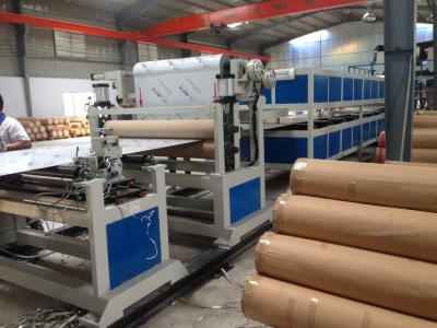 China PE Pipe Machine Aluminum Composite Panel Line 5m / min 1200mm Height for sale